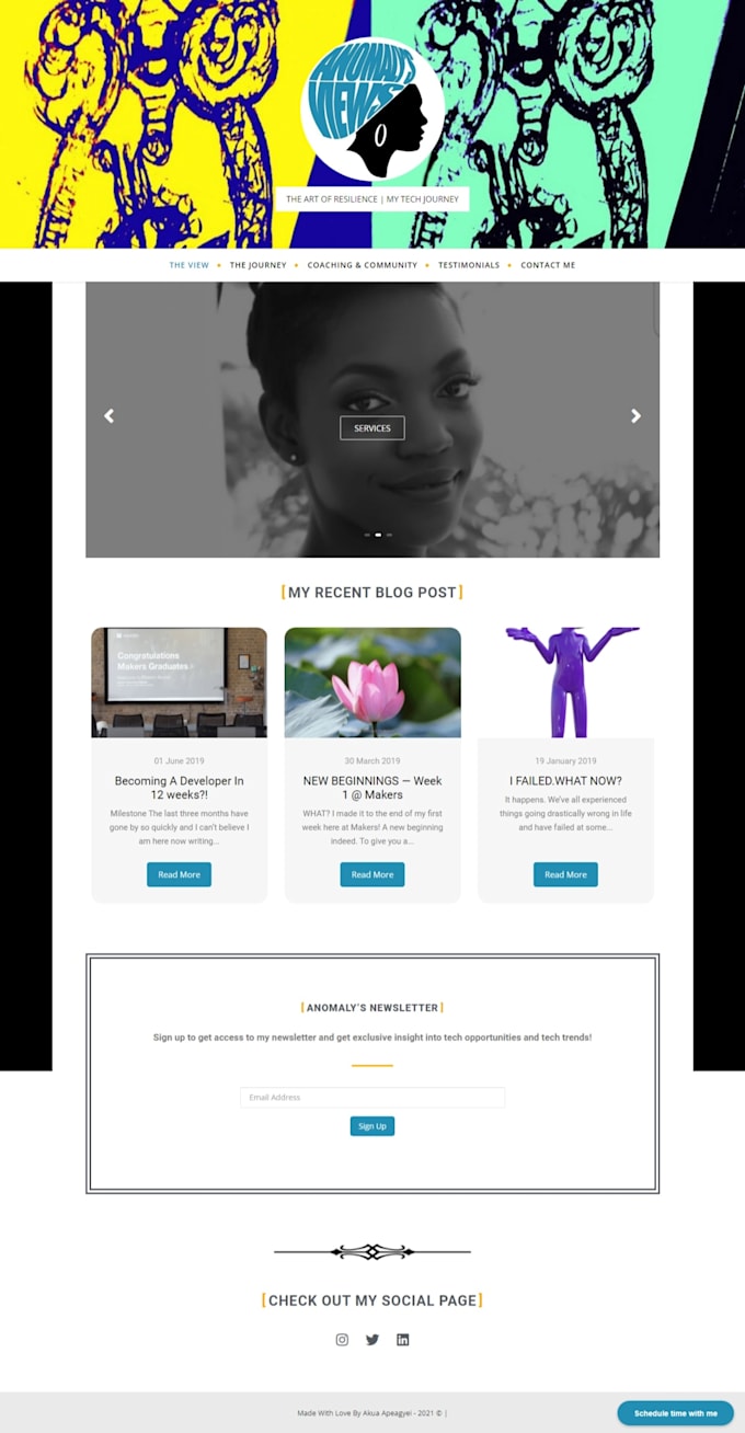 redesign a clean and modern wordpress website for you