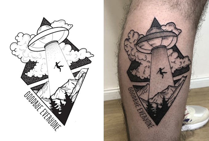 create a professional and unique tattoo design
