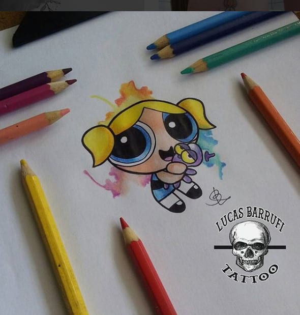 make your next watercolor tattoo design