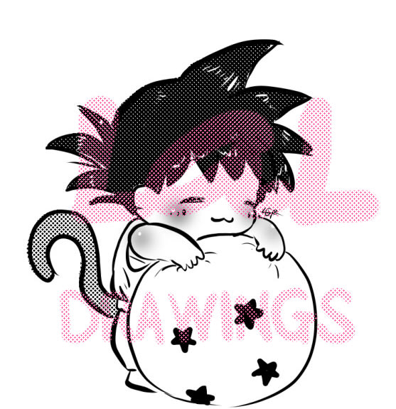 draw fanart in a chibi, kawaii cute style