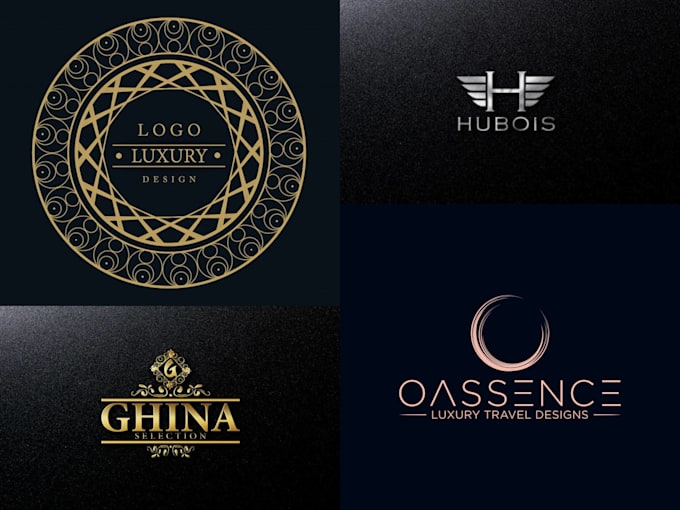 do elegant and luxury brand logo design