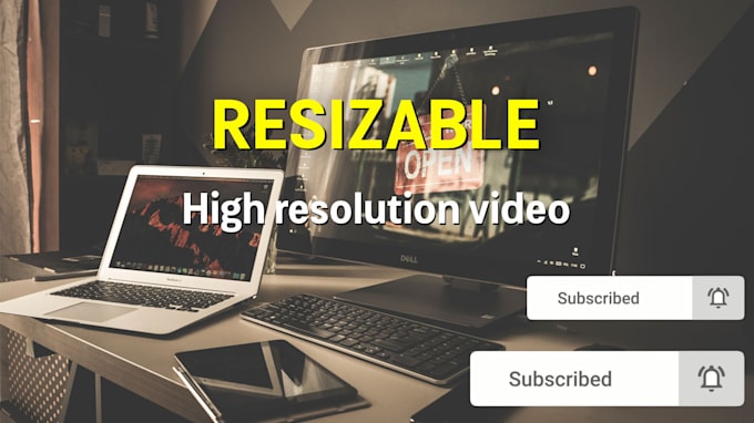 create attractive youtube subscribe like and bell animation