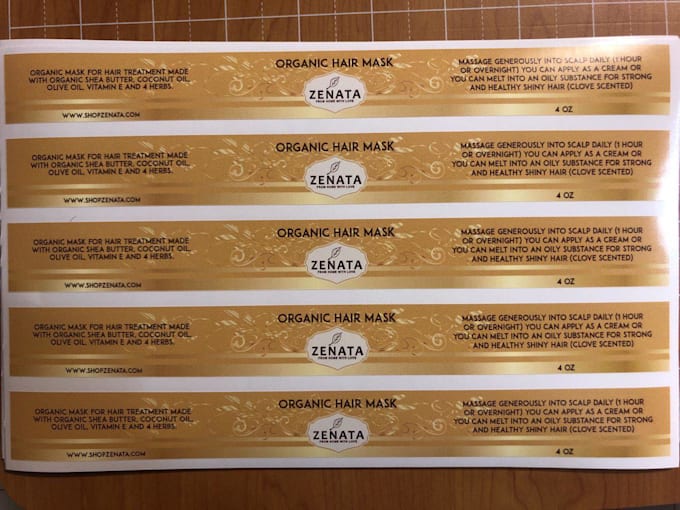print your stickers and product labels