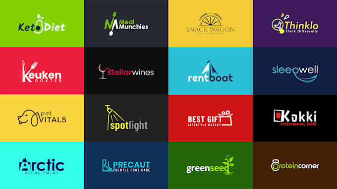 create a minimalist business logo design for your company