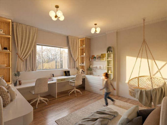 create interior exterior rendering