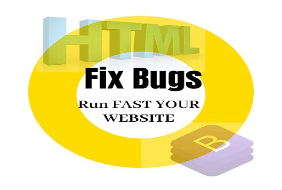 do bug fixing in html, css, javascript and responsive issue in 24hrs