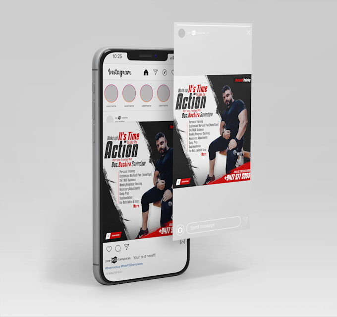 design gym, fitness, sport, health flyers, posters