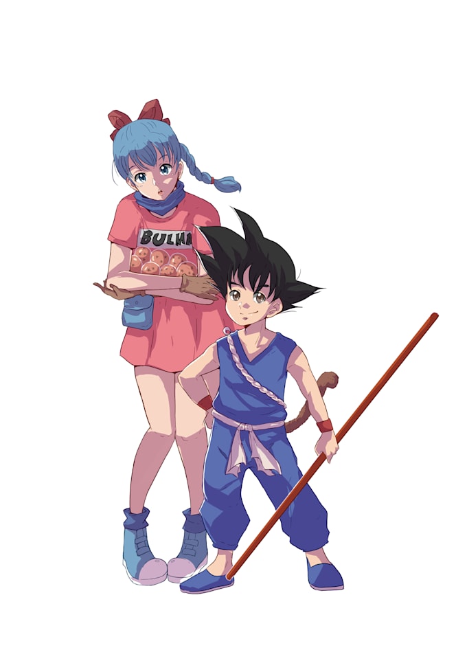 make anime art style drawing