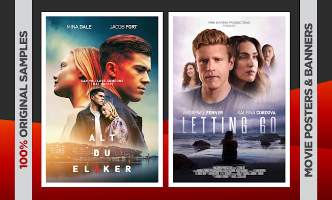 design professional movie posters and film posters