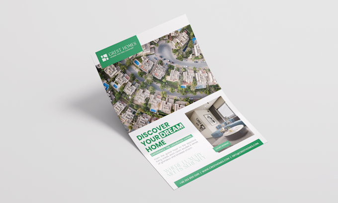 design real estate, event, or business flyer and leaflet design