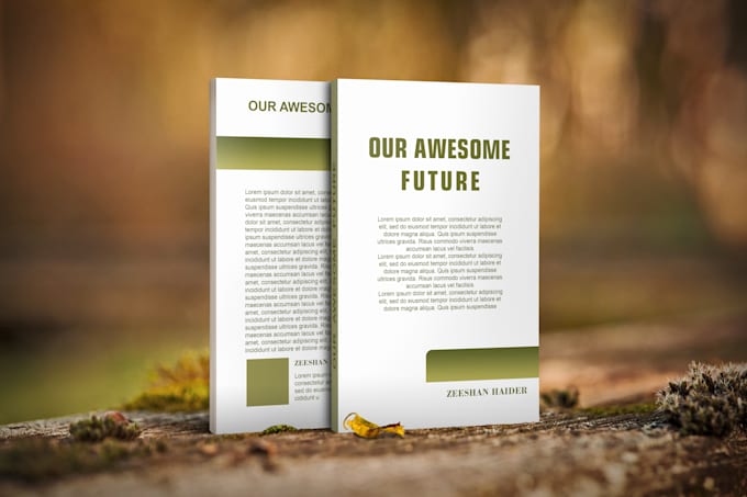 design amazing and professional books covers
