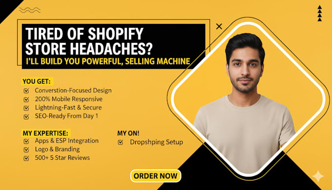 do shopify store design and redesign shopify website design shopify dropshipping