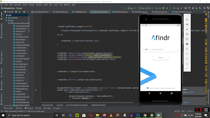 Do android app development using android studio by Azronahyan | Fiverr