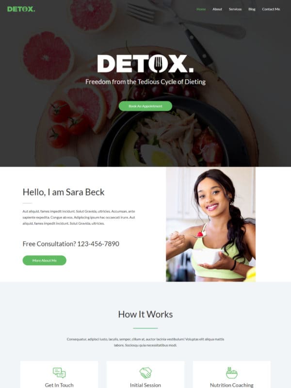 create responsive wordpress website