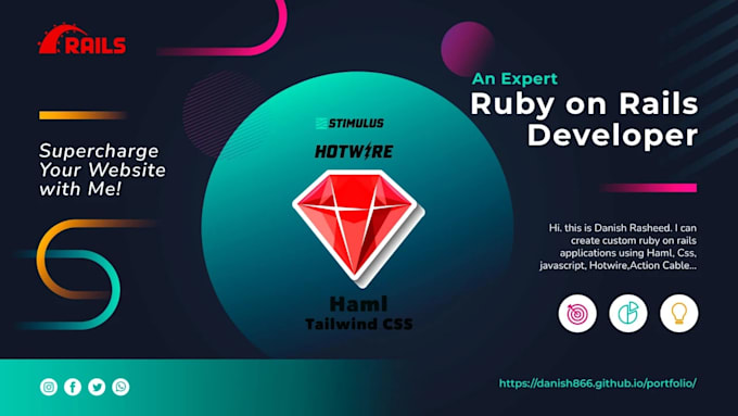 develop a scalable ruby on rails saas or API backend