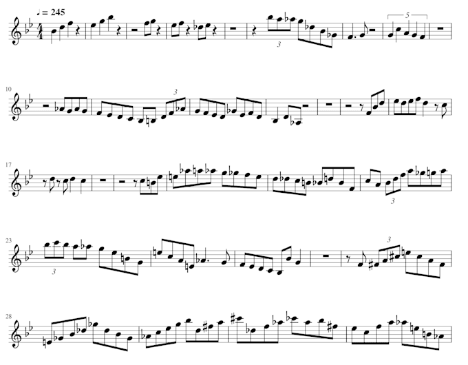 transcribe music for you