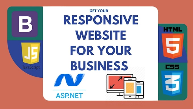 create a professional and responsive website in asp dot net