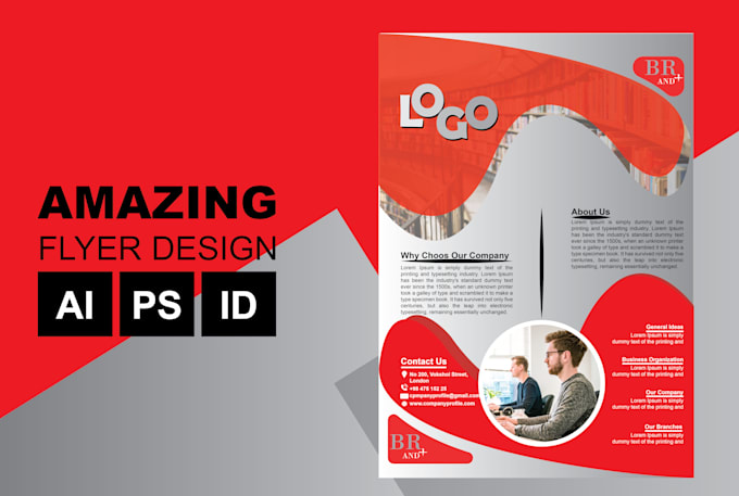 design a minimal flyer design for you