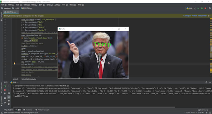 Face recognition with python library by Programmer_fei | Fiverr