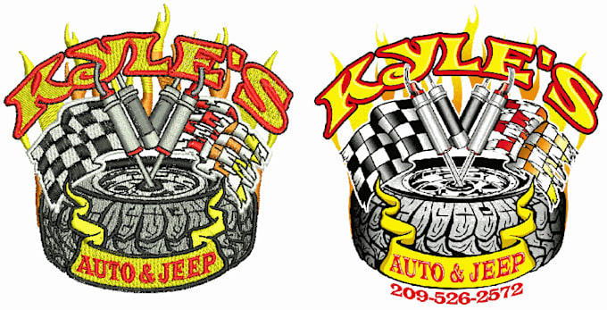 do embroidery logo digitizing for hat left chest in dst pes