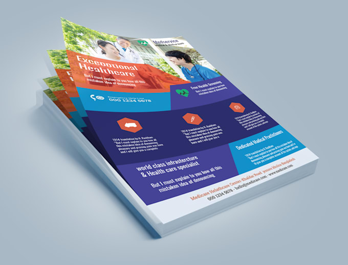 innovative design  flyers and posters