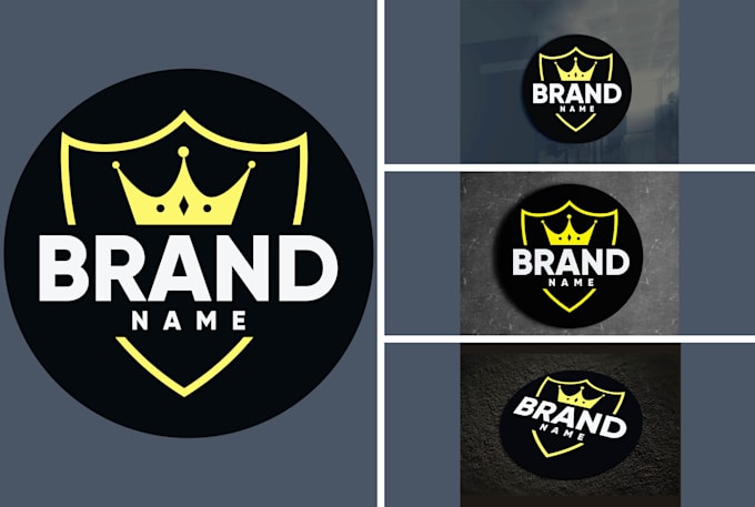 create modern luxury feminine 3d logo design for your business