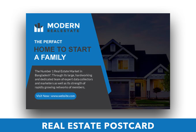 do direct mail, eddm, real estate postcard design