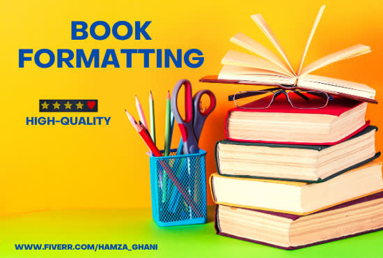 create fillable PDF and book formatting