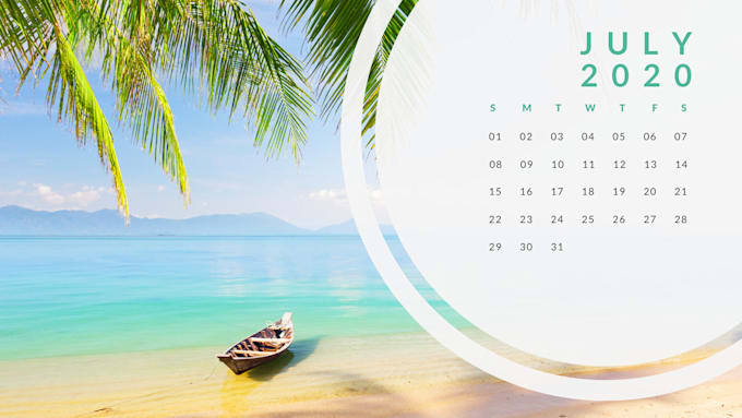 make a customized calendar