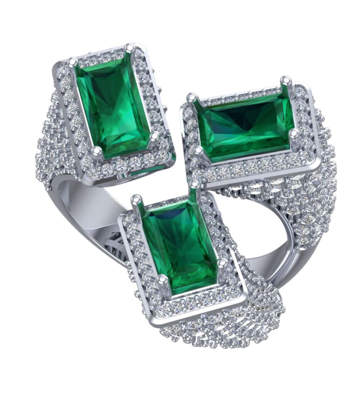 create any type 3d jewelry models