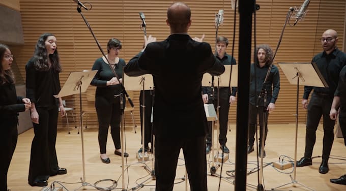 compose a professional choir composition
