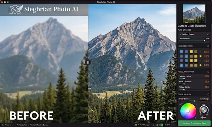 upscale and fix blurry photos using custom photo ai