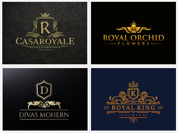Design modern elegant luxury brand logo by Trendybrandso | Fiverr