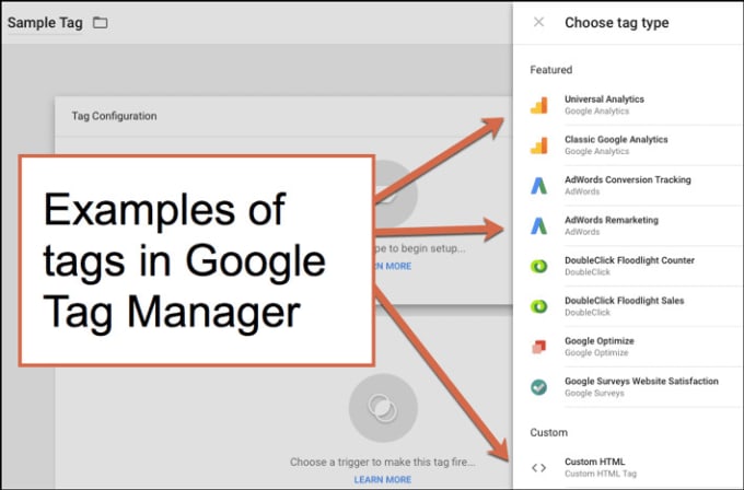 setup event tracking, analytics in google tag manager
