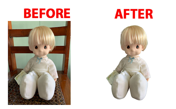 professionally remove the background in photoshop