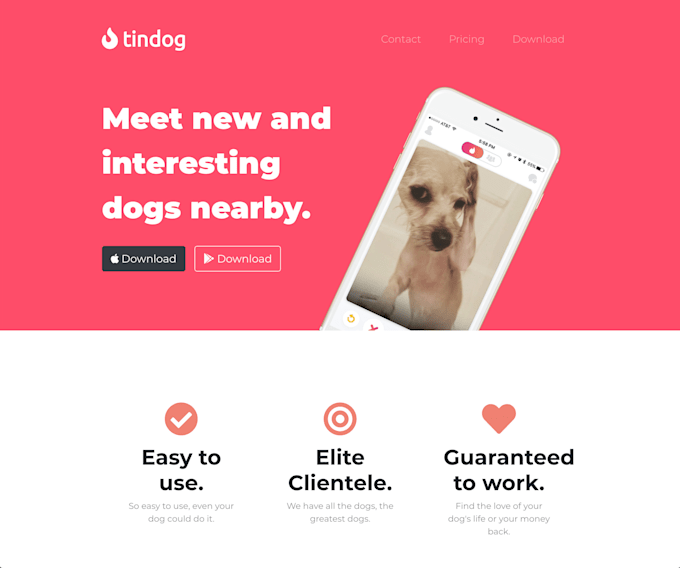 create you a stunningly beautiful and modern web page