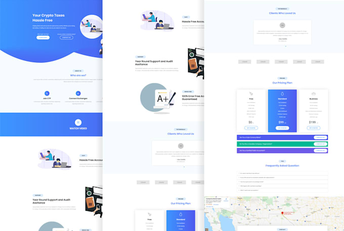 design modern web templates in figma
