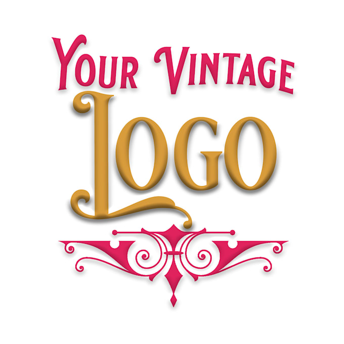create a vintage logo design