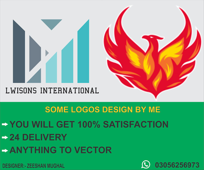 design any type of logo for you in 24 hours
