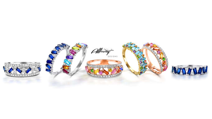 do studio quality jewelry image retouching