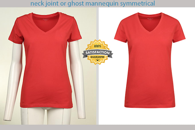 ghost mannequin neck joint image editing services