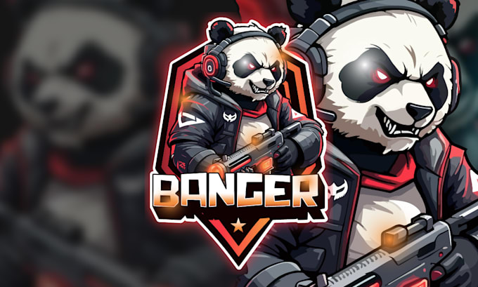 do aggressive esport logo design for game, twitch and sports team