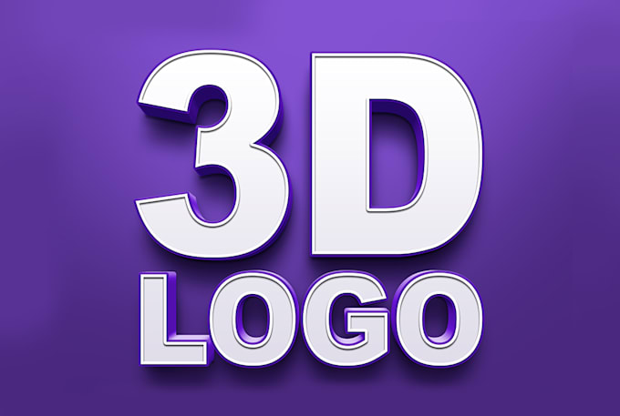 design professional 3d logo in 24 hours