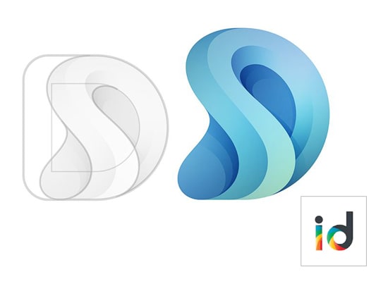 design creative modern flat minimal logo