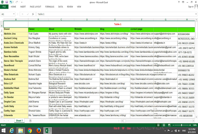 do data entry, web research,logo and business card design