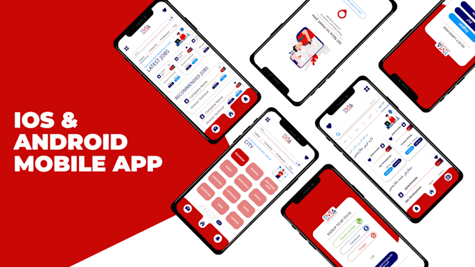 design UI UX in adobe xd for mobile apps with prototype