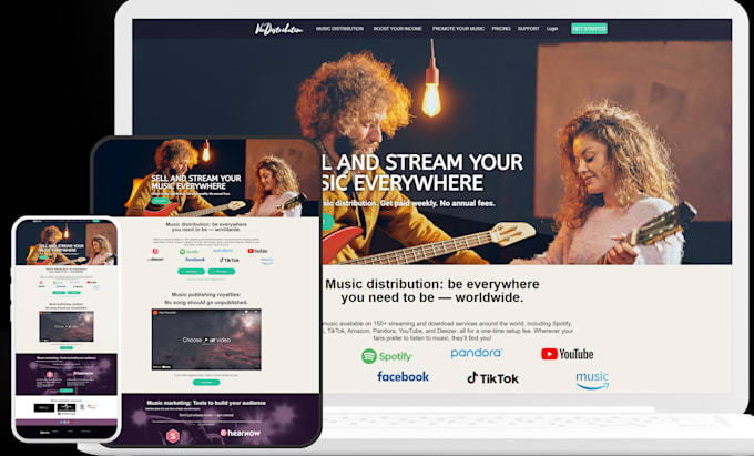 do design or redesign wordpress website with elementor pro