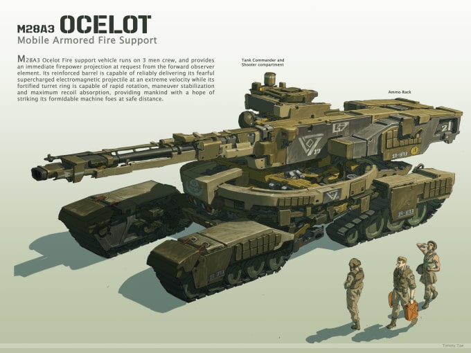 draw mechs and cool guns