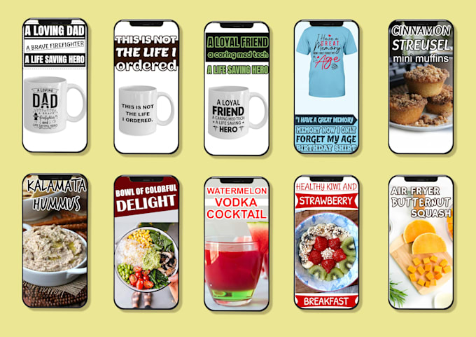 design professional custom pinterest pins design