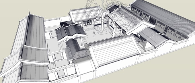 create floorplans, sketchup 3d models and renders